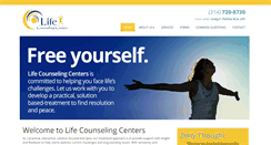 Desktop Screenshot of lifecounselingcenters.com